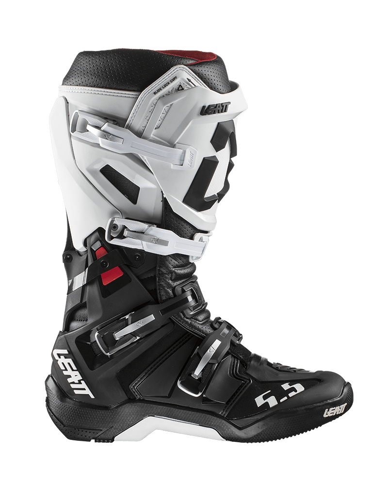 Leatt Botas de MotoGPX 5.5 FlexLock Blanco/Negro - Rideshop