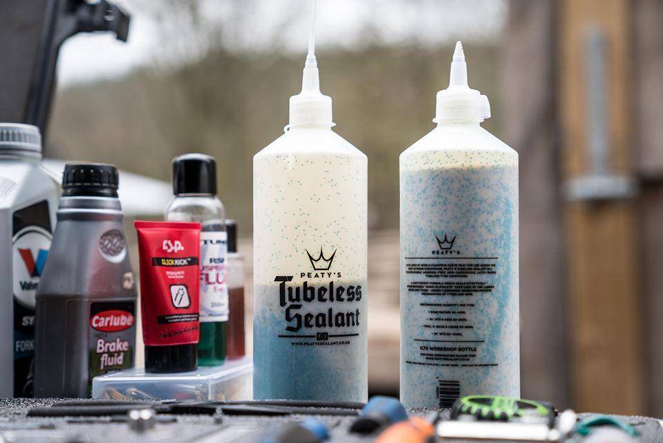 Líquido Sellante Tubular 1 Litro Peaty's - Rideshop