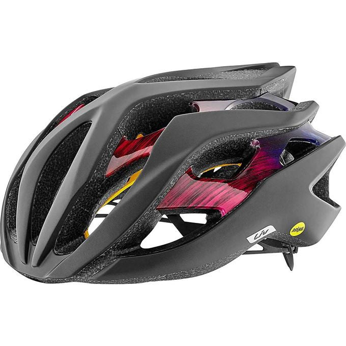 Liv Casco Mips Signature Matte Black/Gloss Fuchsia Purple Cpsc/Ce - Rideshop