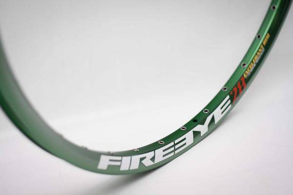 LLANTA FIRE EYE 26" VERDE 32H DISCO-Rideshop