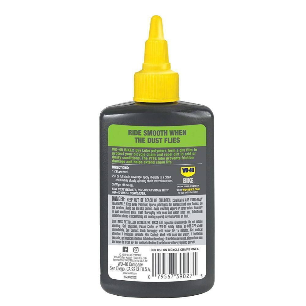 Lubricante de Cadena Bicicleta Ambiente Seco WD-40 - Rideshop