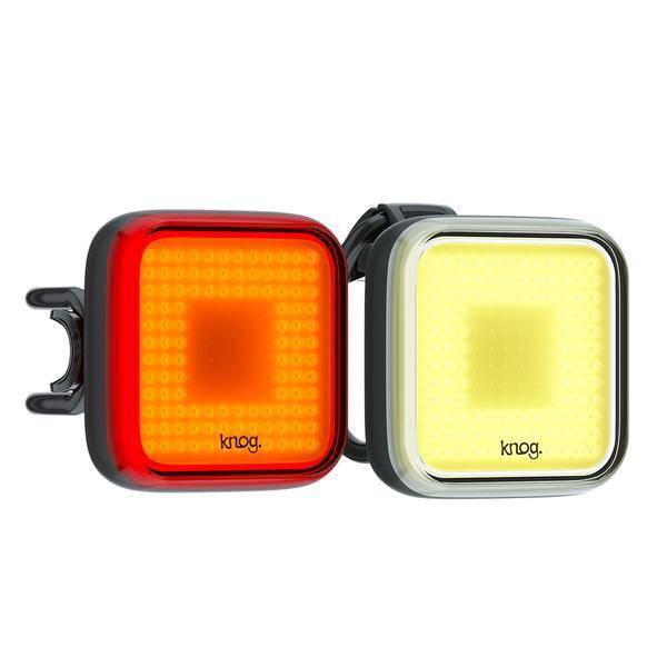Luces Delantera/Trasera Para Bicicleta Blinder Square Twin Pack Knog - Rideshop