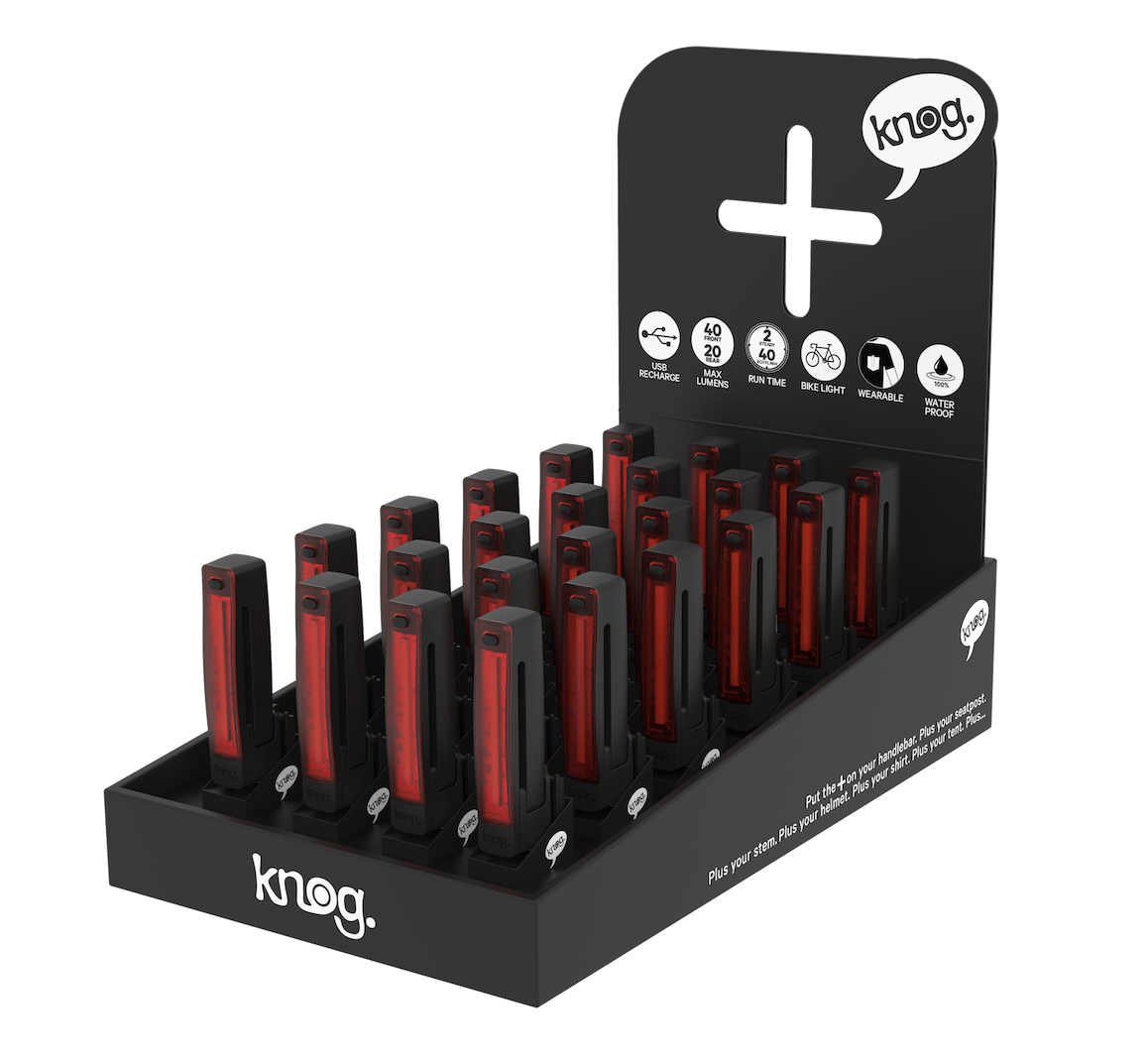 Luces Para Bicicleta Black Only 24 Piezas Knog - Rideshop