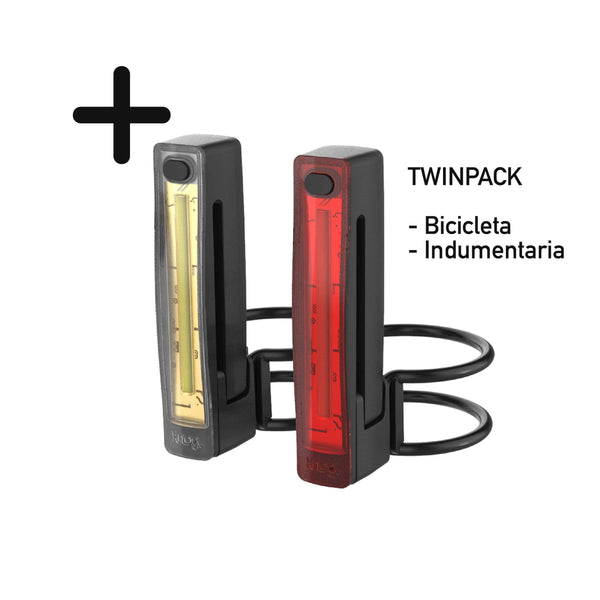 Luces Para bicicleta Blinder Plus+// Twinpack - Rideshop