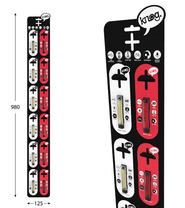 Luces Para Bicicleta Plus Free 12 Piezas Knog - Rideshop