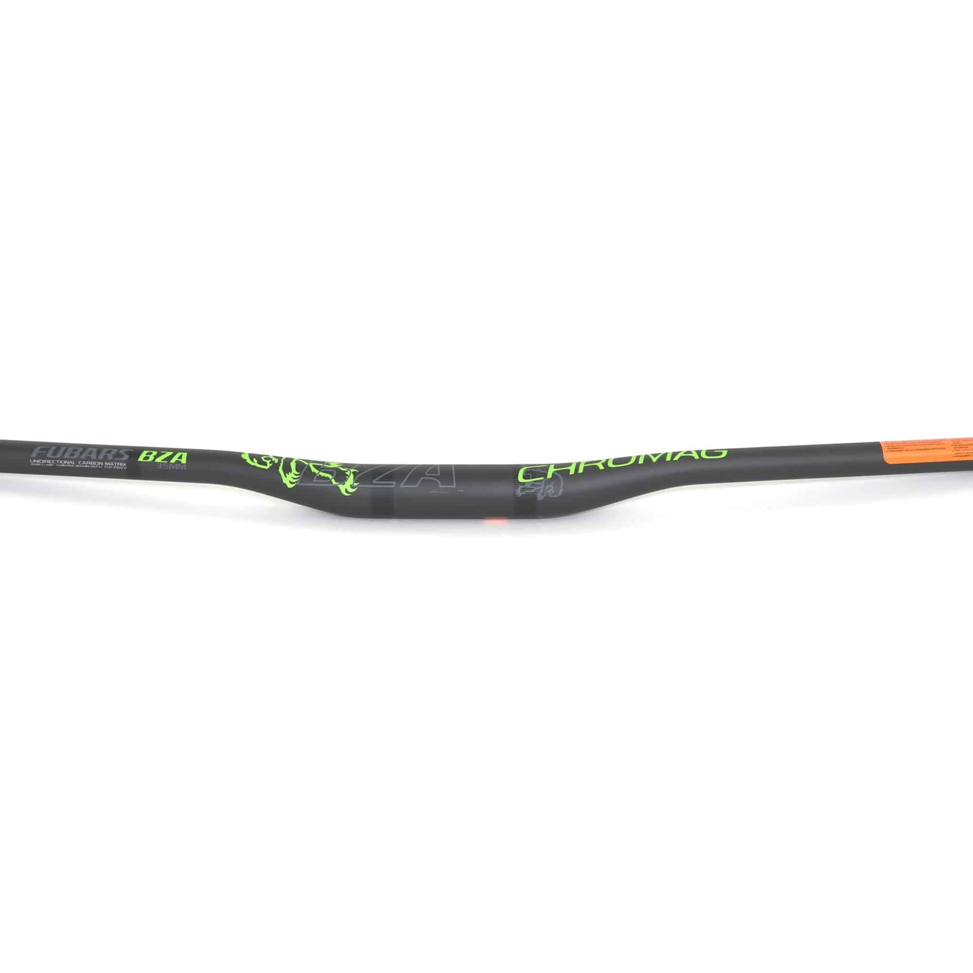 Manubrio Bza Carbon 35mmx15º Negr/Verd Chromag - Rideshop