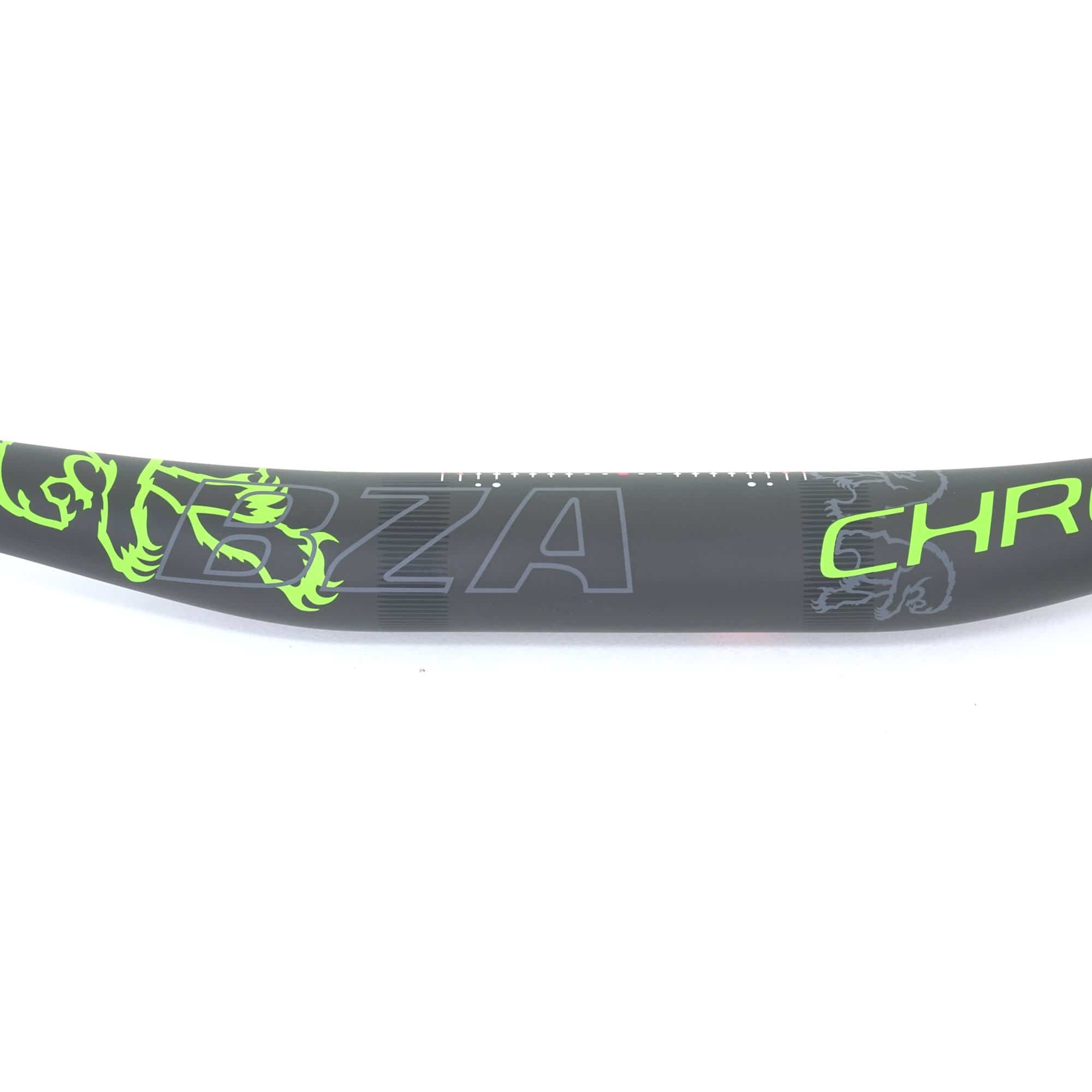 Manubrio Bza Carbon 35mmx15º Negr/Verd Chromag - Rideshop