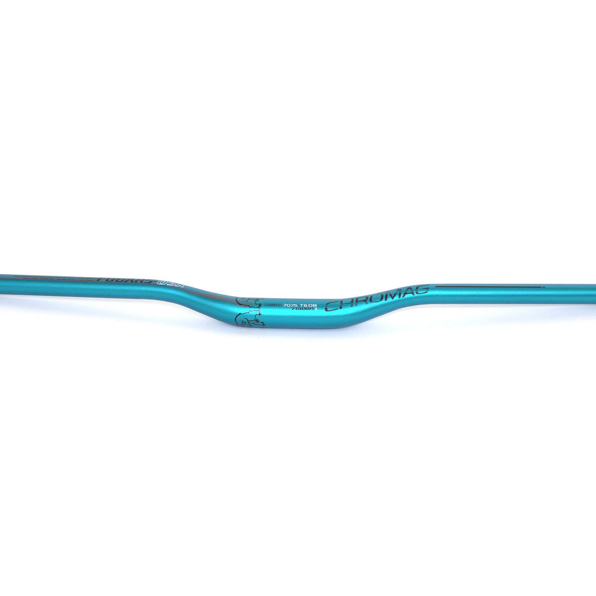 Manubrio Osx Alum 31.8mmx25º Azul Chromag - Rideshop