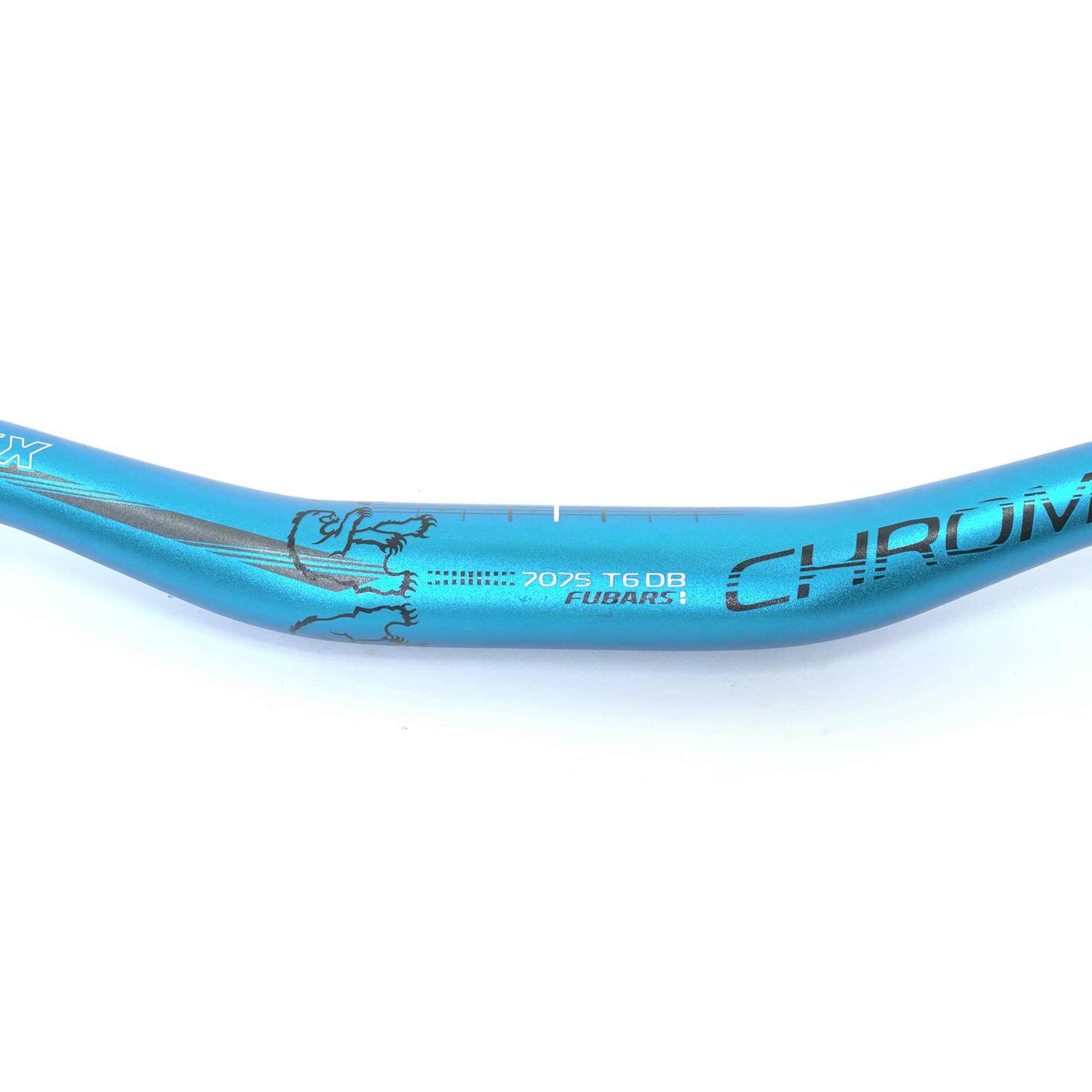 Manubrio Osx Alum 31.8mmx25º Azul Chromag - Rideshop