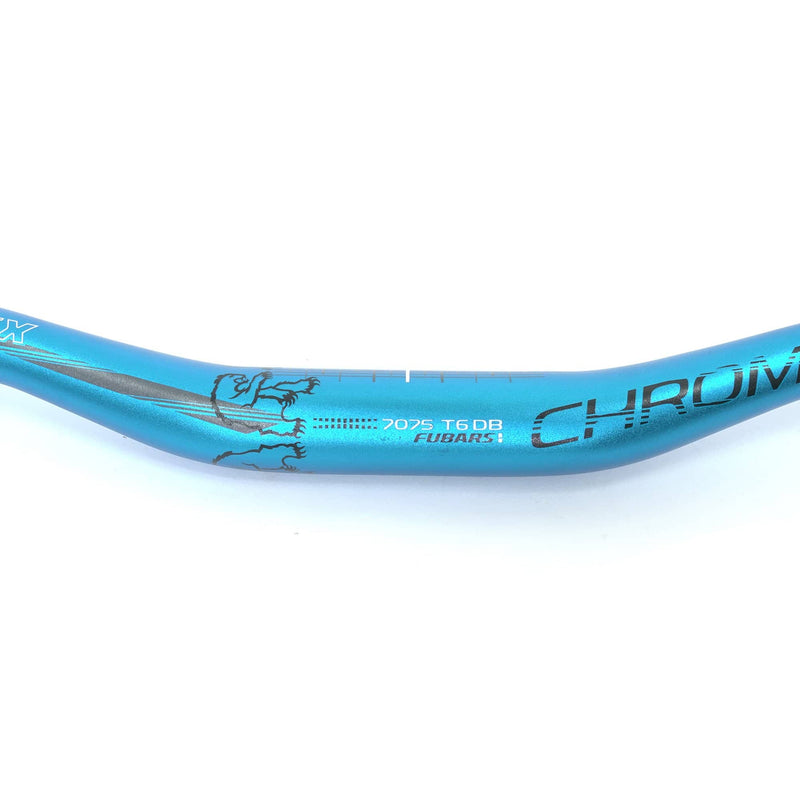 Manubrio Osx Alum 31.8mmx25º Azul Chromag-Rideshop