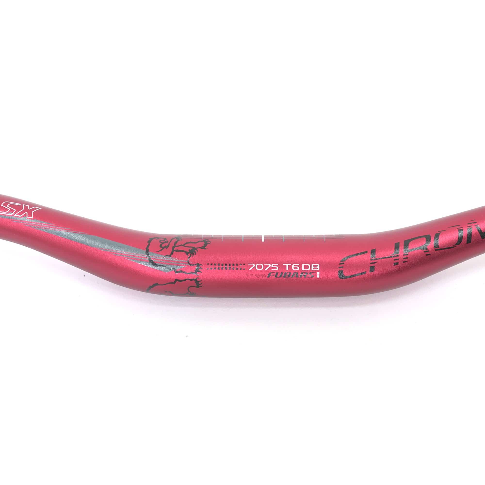 Manubrio Osx Alum 31.8mmx25º Rojo Chromag - Rideshop