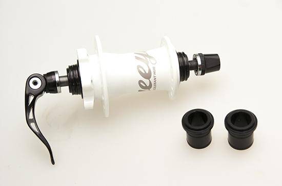 MAZA DELANTERA FIRE EYE EJE 9/15, 32H BLANCA - Rideshop