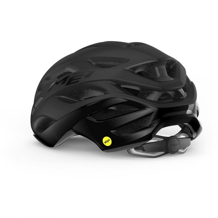 Met Casco de Bicicleta Estro Mips Black Matt Glossy - Rideshop