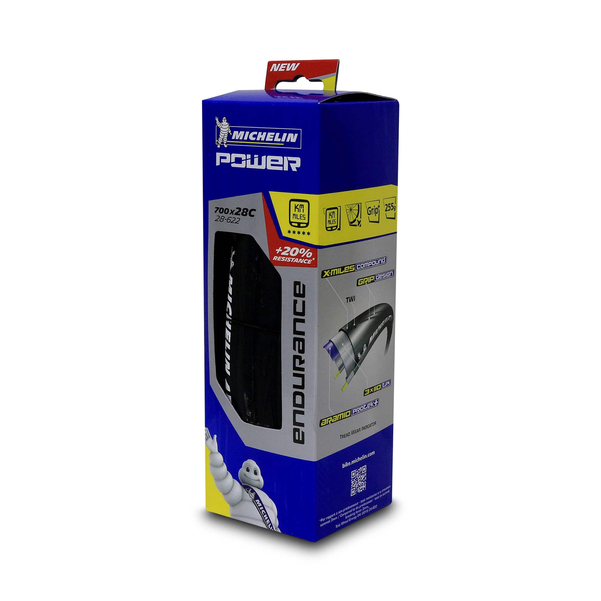 Michelin - Neumático 700x28c Power All Se Black - Rideshop