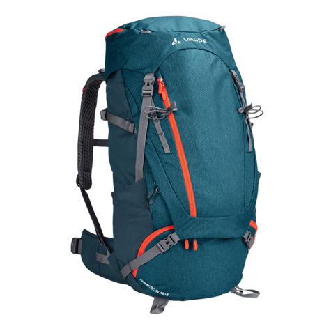 Mochila Asymmetric 48 + 8 lts. Mujer Blue Sapphire Vaude-Rideshop