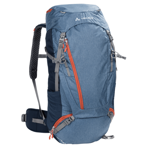 Mochila Asymmetric 52 + 8 lts. Fjord Blue Vaude - Rideshop