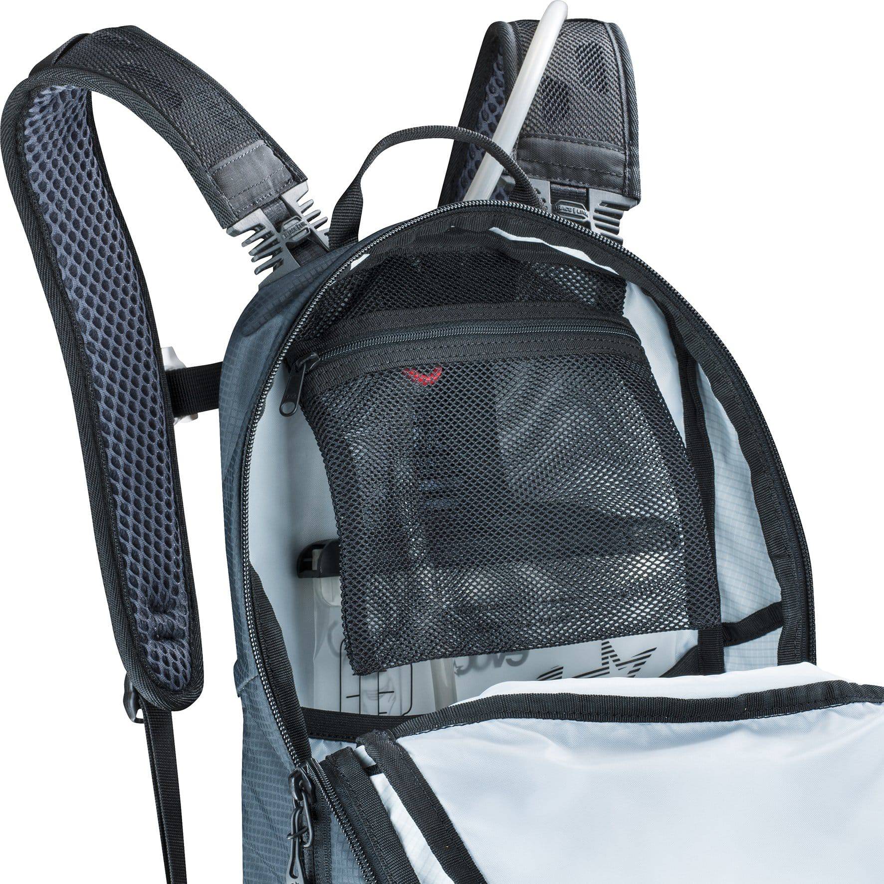 Mochila CC 16L + 2L Bladder White/Olive Evoc - Rideshop