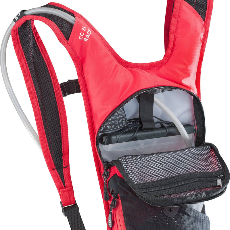 Mochila Cc 3L Race+2L Bladder Red-Bk Evoc - Rideshop