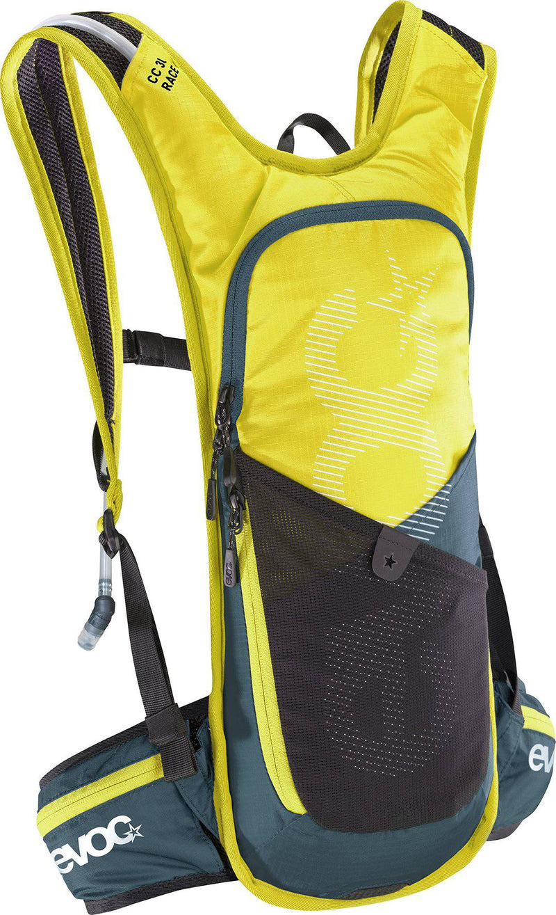 Mochila Cc 3L Race+2L Bladder Sulphur Evoc - Rideshop