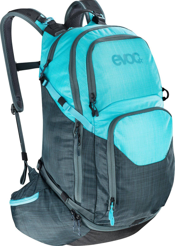 Mochila Explorer Pro 30i Neon Blue Evoc - Rideshop