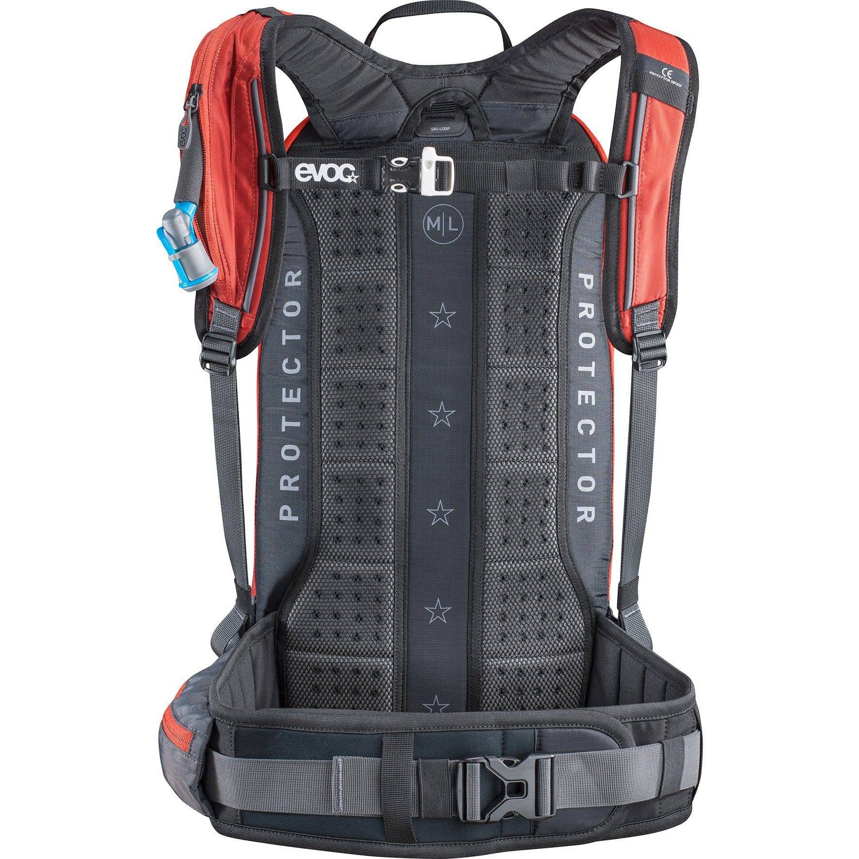 Mochila Nieve Fr Day Red/Carbon Grey M/L Evoc - Rideshop