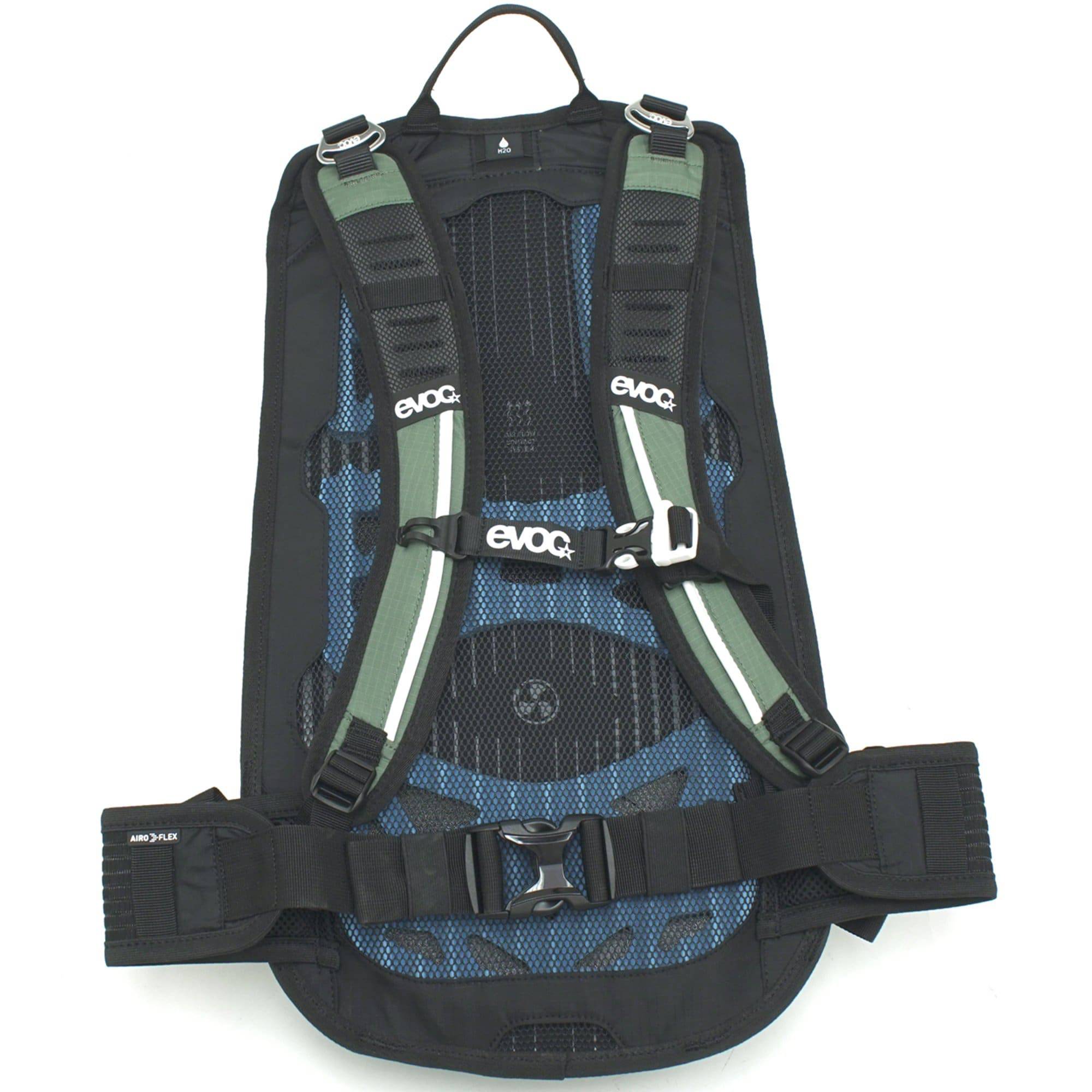 Mochila Stage 18i Team White/Olive Evoc - Rideshop