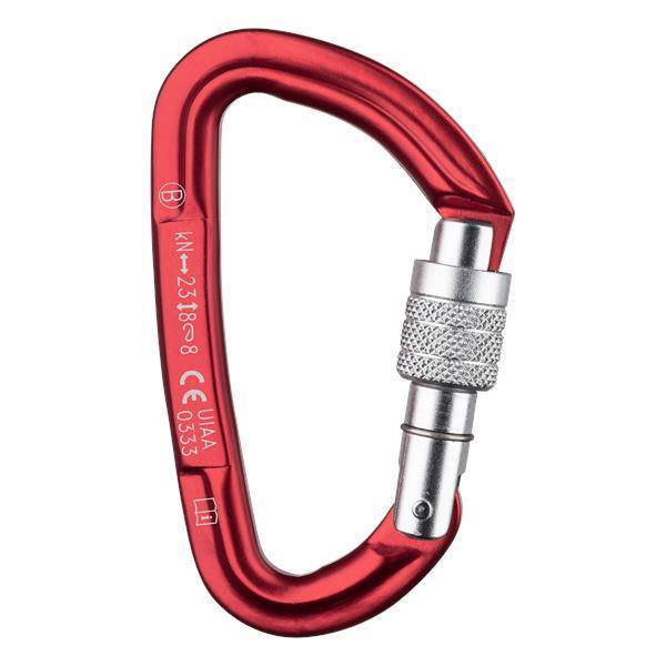 Mosquetón Hot G3 Straight Carabiner Red Salewa - Rideshop