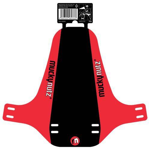 Mucky Nutz - Tapabarro Delantero Negro/Rojo - Rideshop