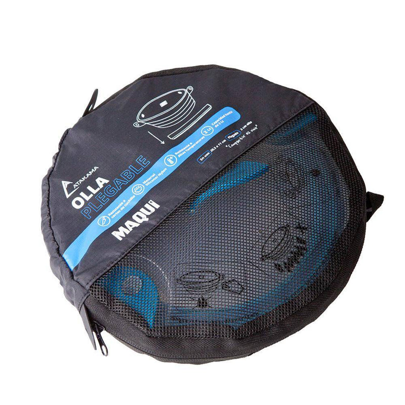 Olla Plegable Maqui Azul 2L - Atakama Outdoor - Rideshop