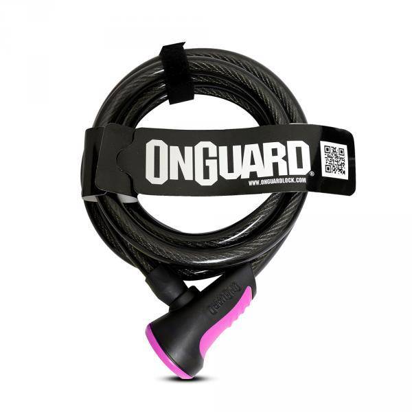 ON GUARD - CANDADO C/LLAVE 180 X 12MM - Rideshop