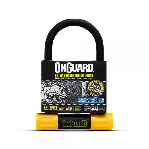 ON GUARD - CANDADO U-LOCK BULLDOG MEDIUM - Rideshop