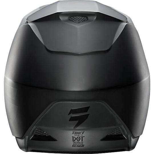 Casco Moto White Negro Shift - Rideshop