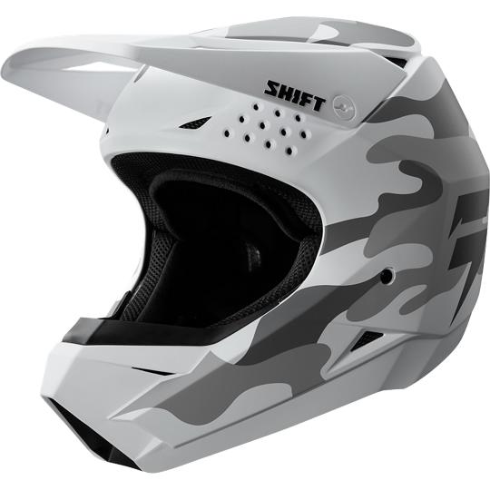 Casco Moto Blanco Camo Shift - Rideshop