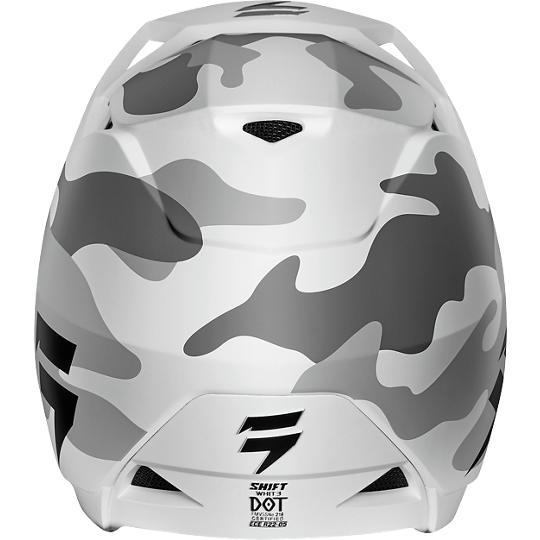 Casco Moto Blanco Camo Shift - Rideshop