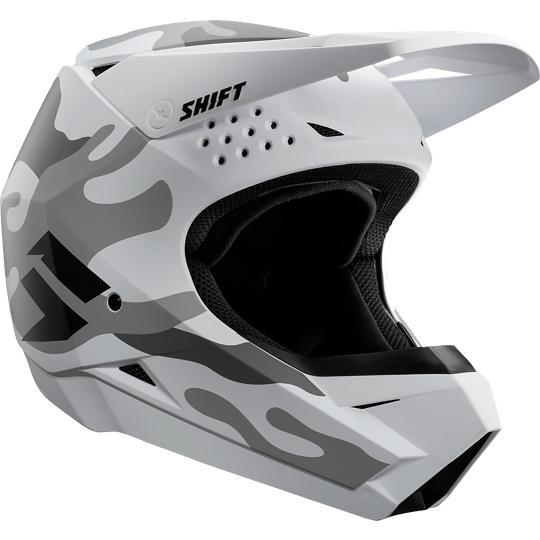 Casco Moto Blanco Camo Shift - Rideshop
