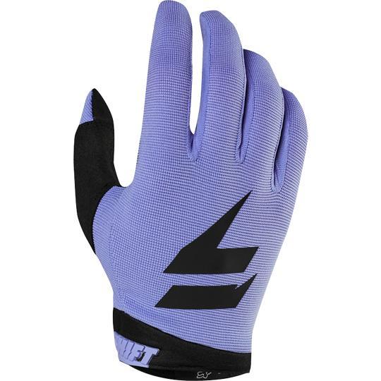 Guantes Moto White Air Glove Morado Shift - Rideshop