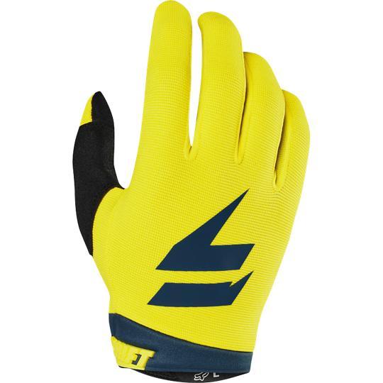 Guantes Moto White Air Glove Amarillo Shift - Rideshop