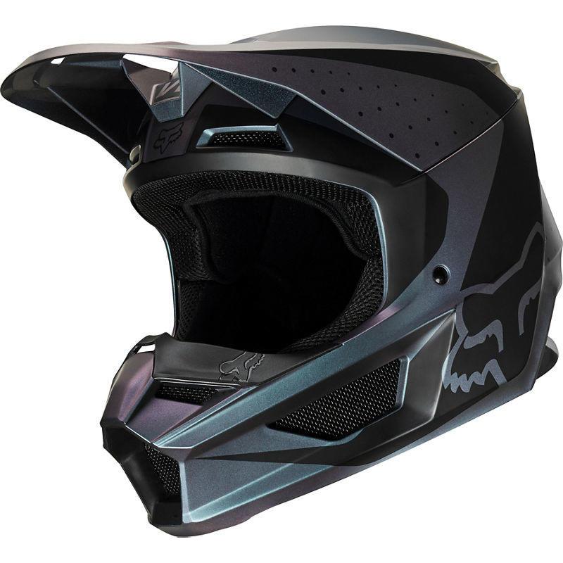 Visera Moto V1 Weld Iridium Fox Racing - Rideshop