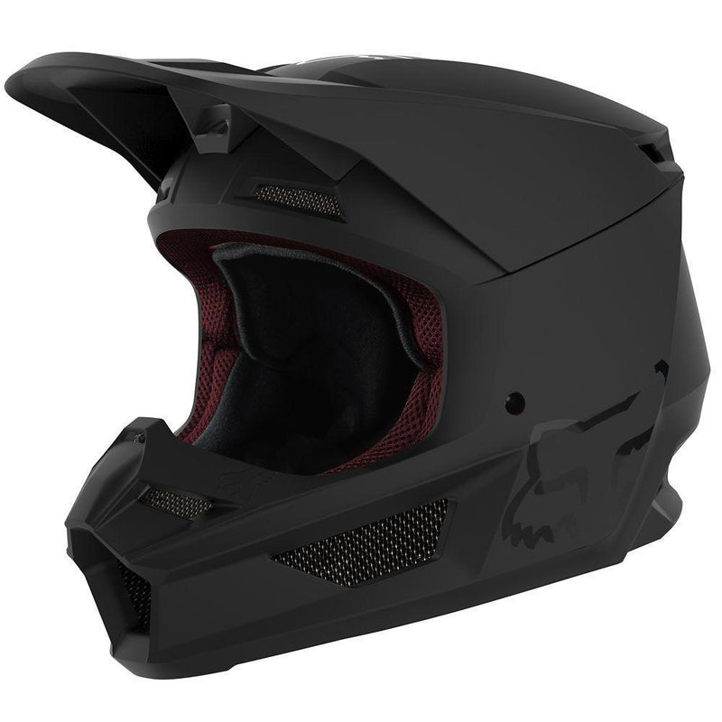 Visera Moto V1 Negro Fox Racing- - Rideshop