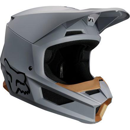 Visera Moto V1 Gris Fox Racing- - Rideshop