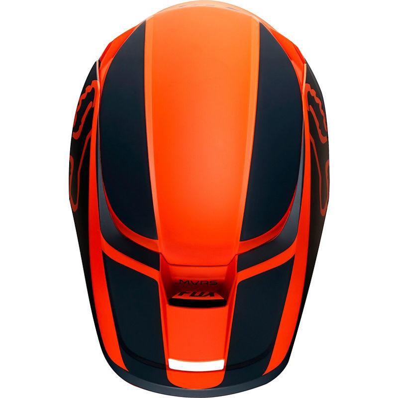 Visera Moto Niño V1 Przm Naranjo Fox Racing- - Rideshop