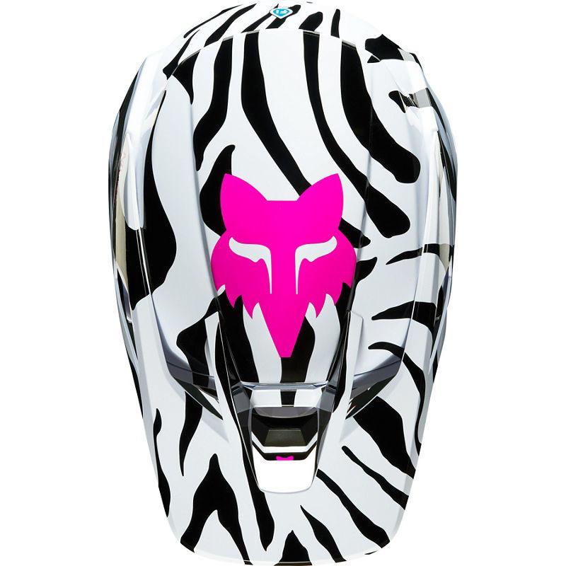 Visera Moto V3 Zebra Le Zebra Fox Racing. - Rideshop