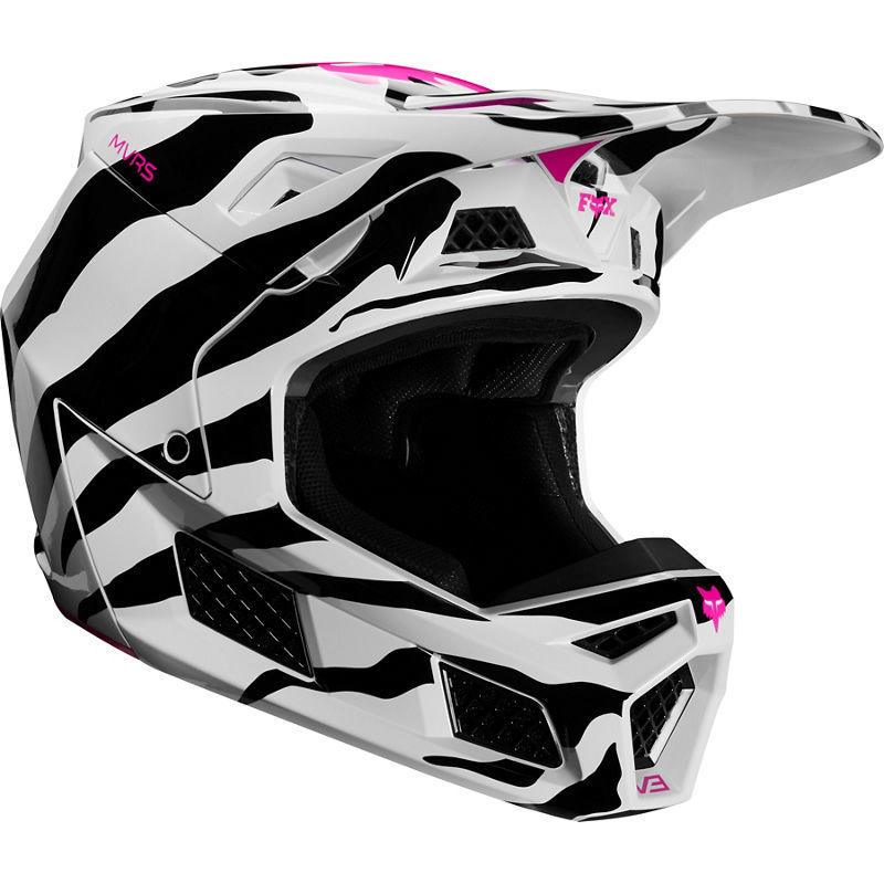 Visera Moto V3 Zebra Le Zebra Fox Racing. - Rideshop