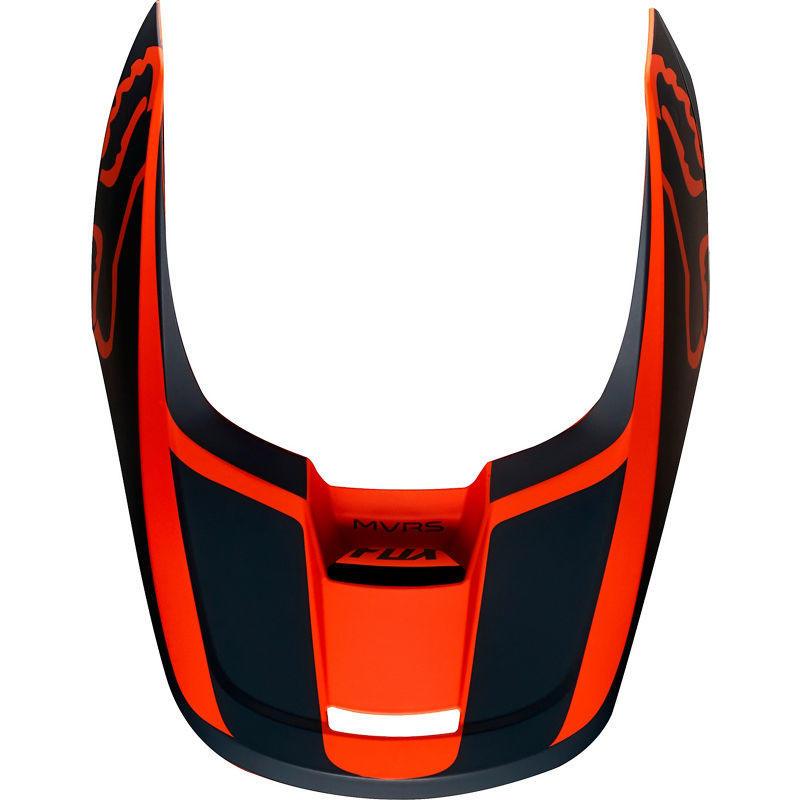 Visera Moto Niño V1 Przm Naranjo Fox Racing- - Rideshop