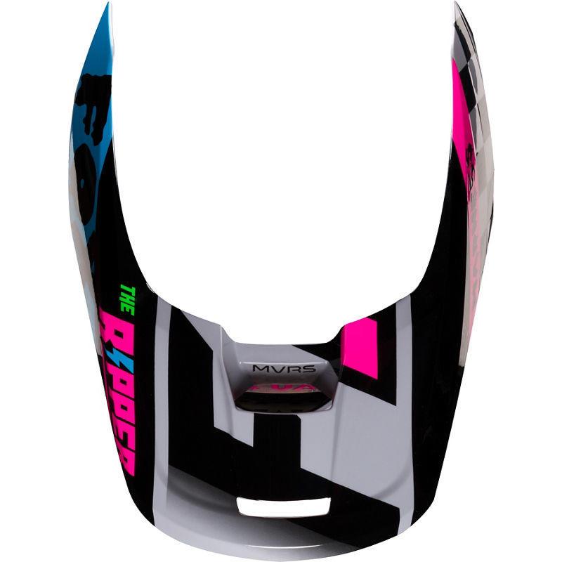 Visera Moto Niño V1 Czar Gris Fox Racing- - Rideshop