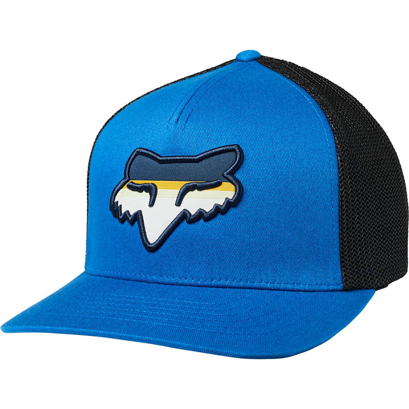 Gorro Lifestyle Flexfit Head Strike Azul Fox Racing - Rideshop