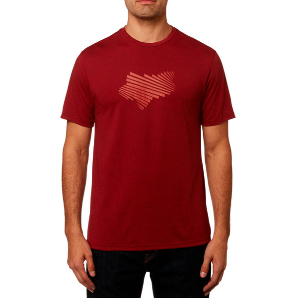 Polera Lifestyle Clash Rojo Fox Racing - Rideshop