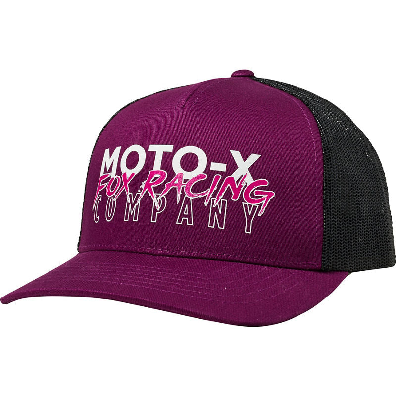 Jockey Lifestyle Mujer Trucker Rampage Morado Fox Racing - Rideshop
