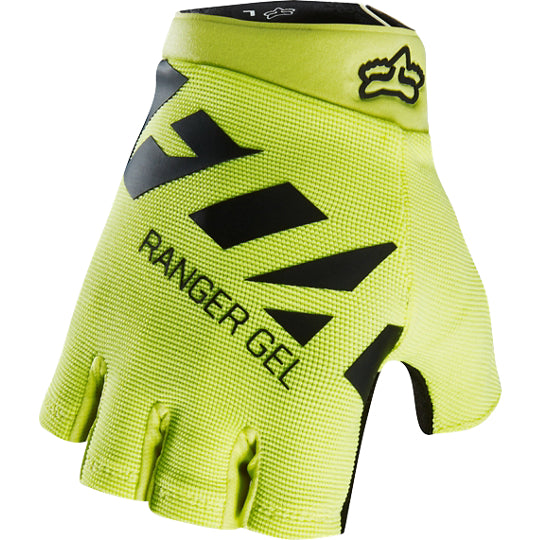 Guantes Bicicleta Ranger Gel Short Amarillo Fox Racing - Rideshop