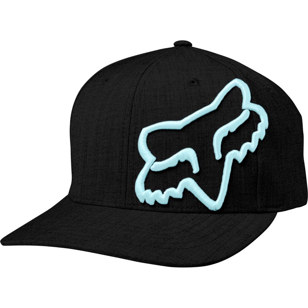 Gorro Lifestyle Clouded Flexfit Negro Azul Fox Racing - Rideshop